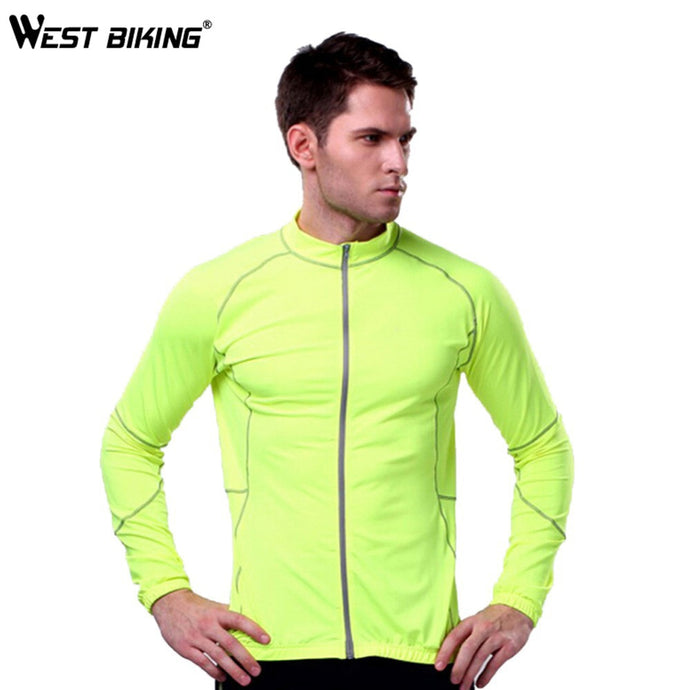 WEST BIKING Brand Bike Long Sleeve Shirt For Men