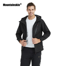 Load image into Gallery viewer, Mountainskin Men Spring Outdoor Sports Breathable Windbreaker Camping